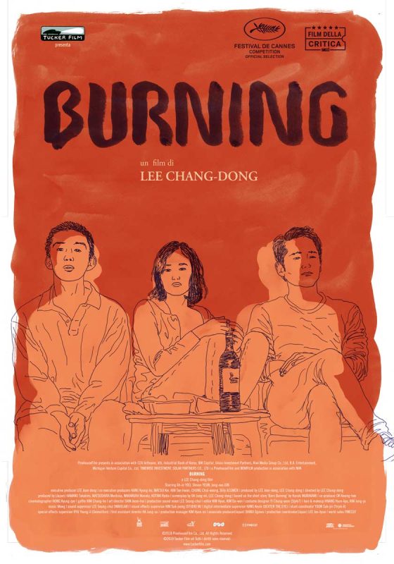locandina burning