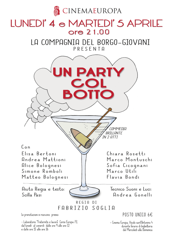 Locandina Party col botto