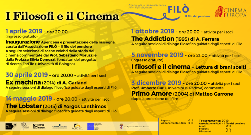 rassegna filò i filosofi