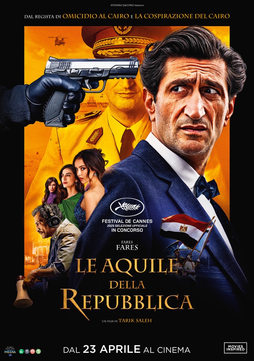 locandina del film Le Aquile della Repubblica — da venerdì 24 aprile