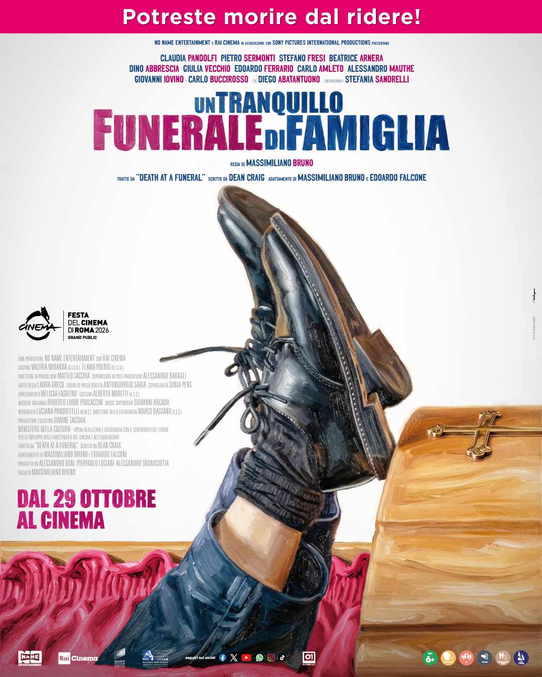 locandina del film Un Tranquillo Funerale Di Famiglia — da venerdì 30 ottobre